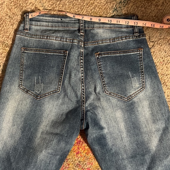 Diamond tears mid rise skinny jeans - Picture 5 of 5